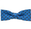 Papillon Bambino Azzurro con Cashmere Arancione