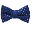 Papillon Bambino Azzurro con Puntini Bianchi