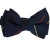 Papillon Bambino a Quadretti Scozzesi Blu Navy