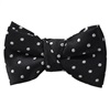 Papillon Bambino Nero con Pois Bianchi