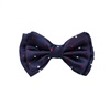 Papillon Bambino in Seta Blu Navy a Pois