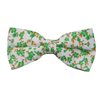 Papillon Bianco Fiori Verdi