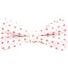 Papillon Bianco Margherite Rosse