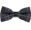 Papillon a Quadri Scozzesi Grigio e Marrone