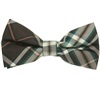 Papillon a Quadri Scozzesi Marrone e Verde