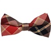 Papillon Tartan Terracotta, Beige e Marrone