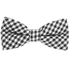 Papillon a Quadretti Vichy Bianco e Nero