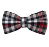 Papillon Quadretti Blu Navy e Bordeaux
