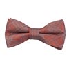 Papillon a Quadretti Arancione e Grigio