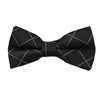 Papillon a Quadri Nero