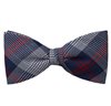 Papillon Quadretti Principe di Galles Blu