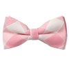 Papillon a Quadretti Rosa Chiaro e Beige