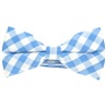 Papillon Quadretti Vichy Azzurro Cielo