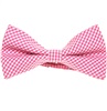 Papillon a Quadretti Vichy Fucsia e Bianco