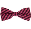 Papillon a Quadretti Vichy Fucsia e Nero