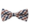 Papillon a Quadretti Vichy Marrone e Blu