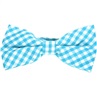 Papillon a Quadretti Vichy Turchese