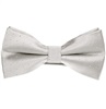Papillon Elegante Grigio Perla Pois Argento