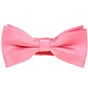 Papillon Elegante Rosa Pois Argento