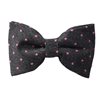 Papillon Grigio a Pois Rosa