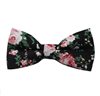 Papillon Nero con Fiori
