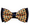 Papillon Bambino Blu Navy Giallo Margherite