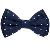 Papillon Bambino Blu Navy a Pois Bianchi