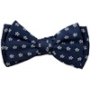 Papillon Bambino Blu Navy con Margherite