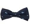 Papillon Bambino Blu Navy con Cagnolini