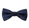 Papillon Bambino Blu Scuro Disegni Rossi