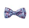 Papillon Bambino Blu in Seta Paisley e Fiori