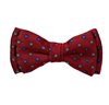 Papillon Bambino Bordeaux con Fiori