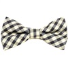 Papillon Bambino Quadretti Vichy Beige e Nero
