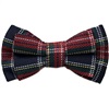 Papillon Bambino a Quadretti Blu Navy e Rosso