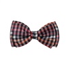 Papillon Bambino Quadretti Vichy Nero e Arancione