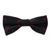 Papillon Bambino Nero Design Rosso