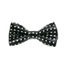 Papillon Bambino Nero a Pois Bianchi