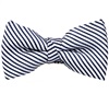 Papillon Bambino Righe Blu Navy Bianco