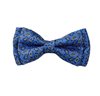 Papillon Bambino in Seta Paisley Blu