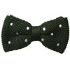 Papillon Punto Verde Foglia a Pois