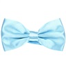 Papillon in Raso Blu Cielo