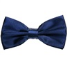 Papillon in Raso Blu Navy