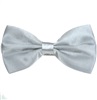Papillon in Raso Grigio Chiaro