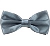 Papillon in Raso Grigio Medio