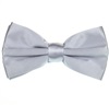 Papillon in Raso Grigio Perla
