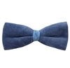 Papillon in Velluto Blu con Raso