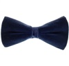 Papillon in Velluto Blu Scuro