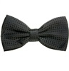 Papillon Elegante Nero Pois Neri
