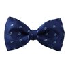 Papillon e Fazzoletto Blu Teschi Celeste
