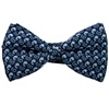 Papillon e Fazzoletto Blu Navy in Cashmere Blu